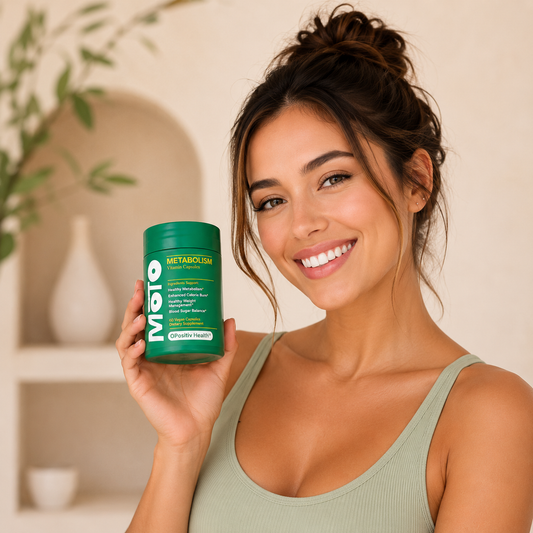 MOTO Cápsulas Metabolismo: Control del apetito y apoyo natural para bajar de peso